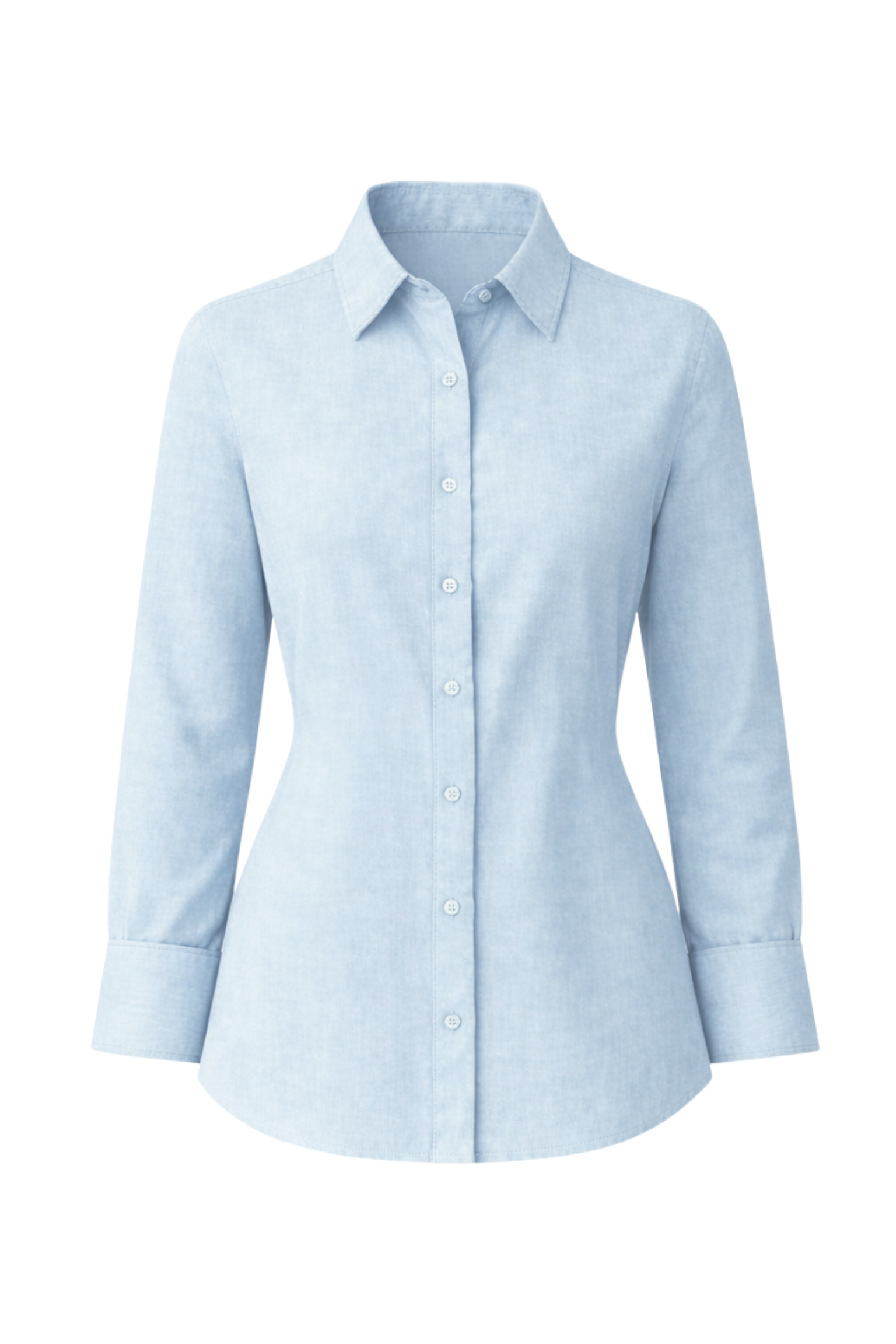 devil in a blue dress watch Blue Slim Fit Dress Shirt – Connaisseur Paris main image 1