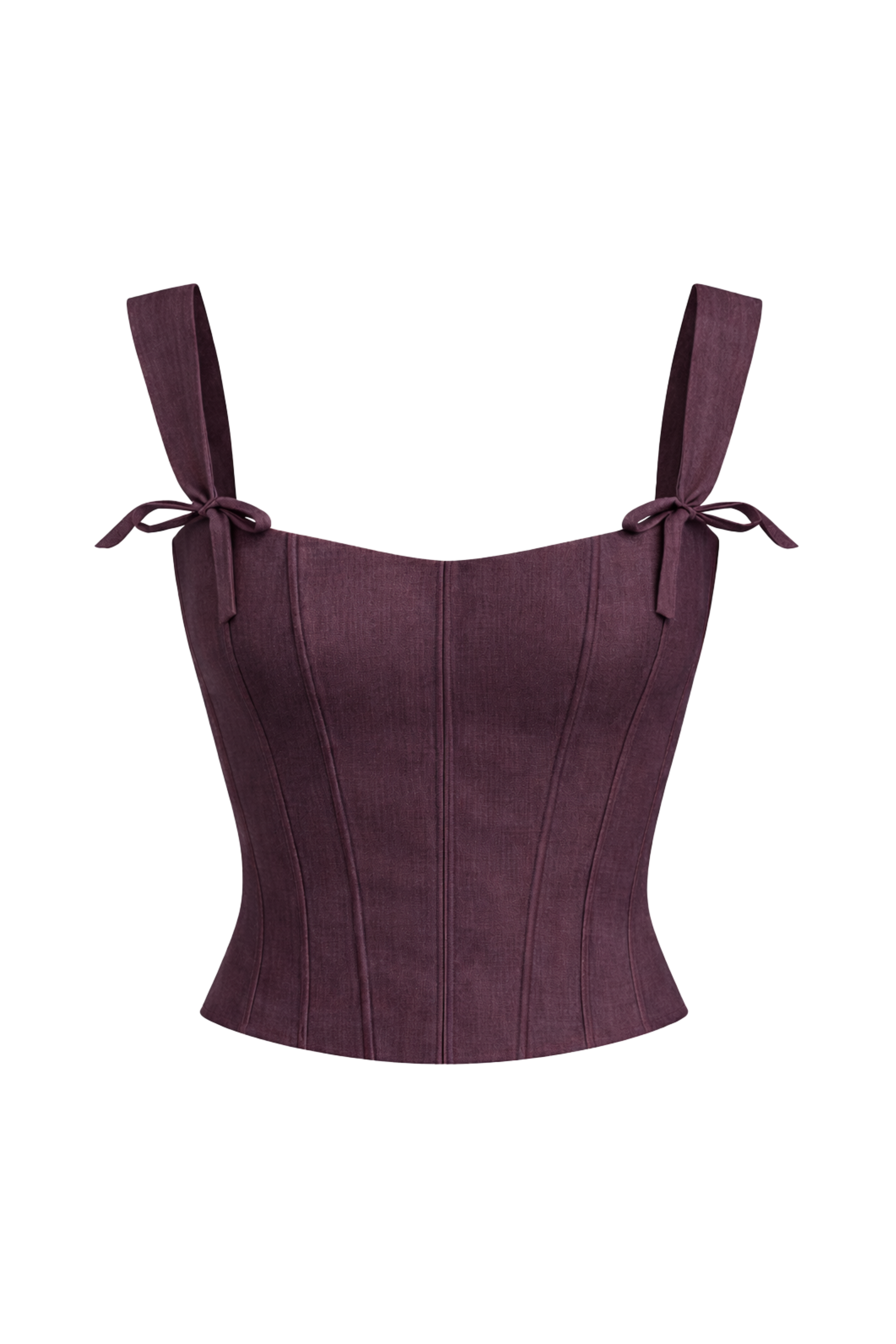 Venice Corset in Black Cherry | Olive & Oath – Olive and Oath
