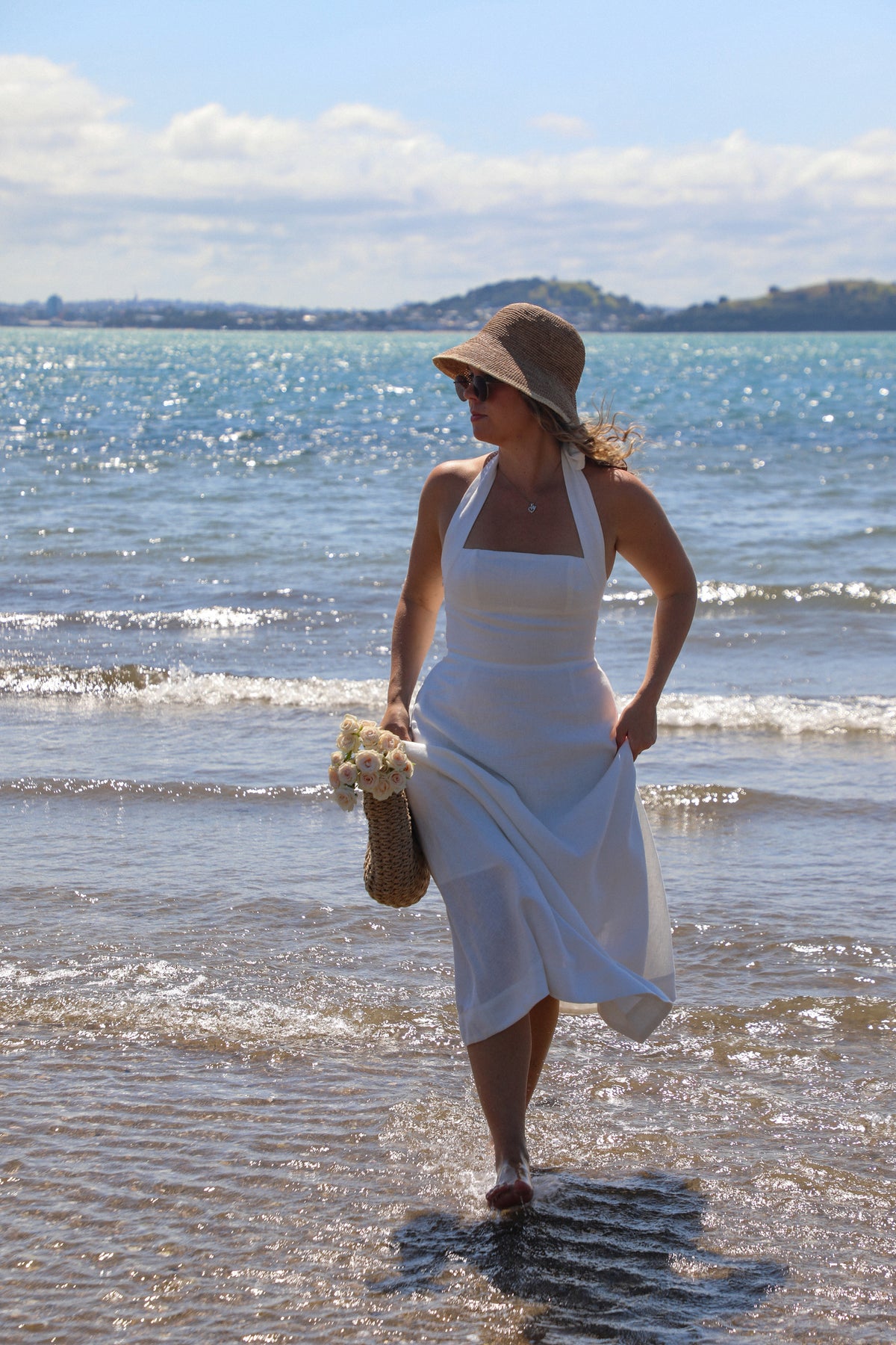 Palma Dress in Bianca | Olive & Oath