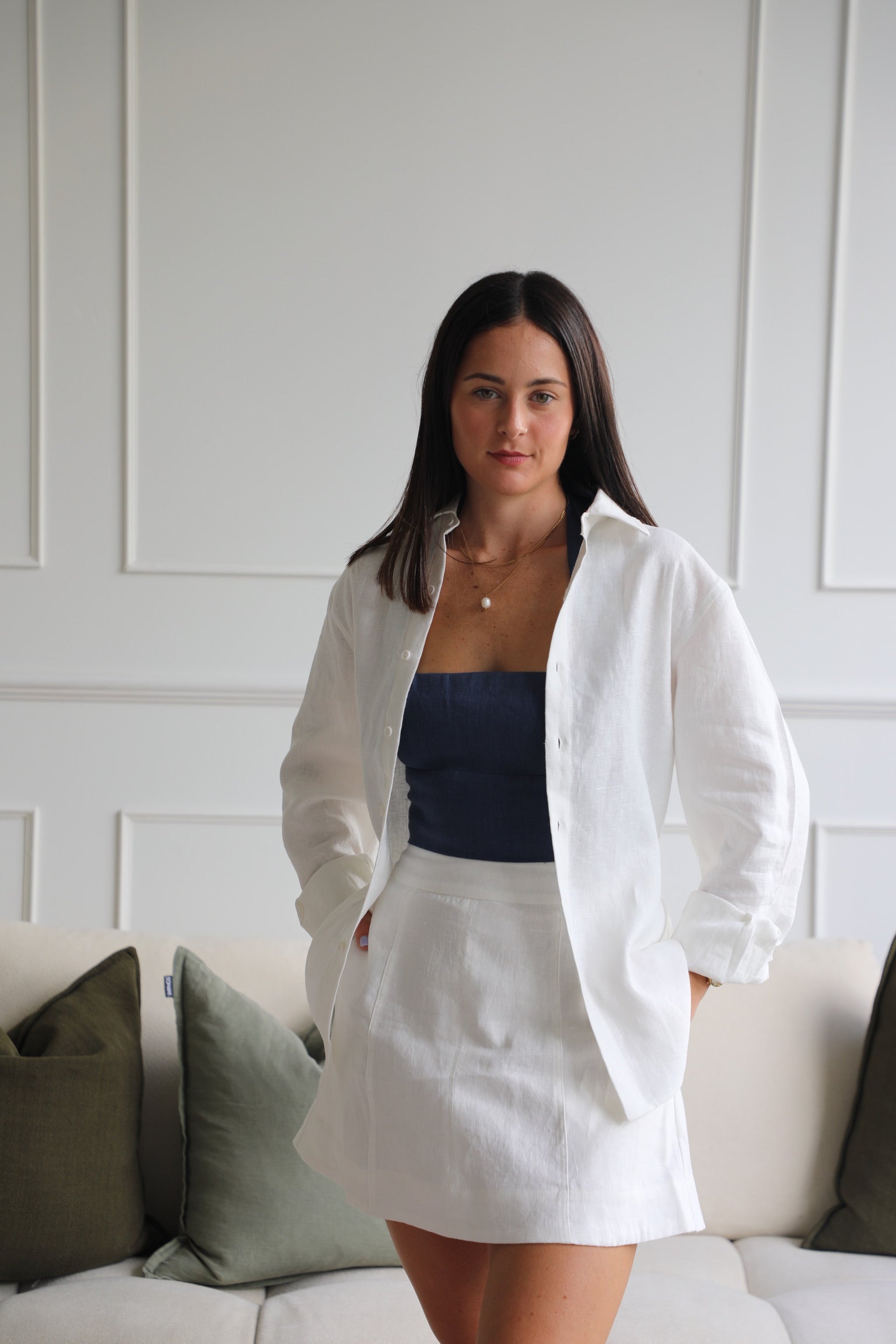 Murano Mini in Bianca | Olive & Oath