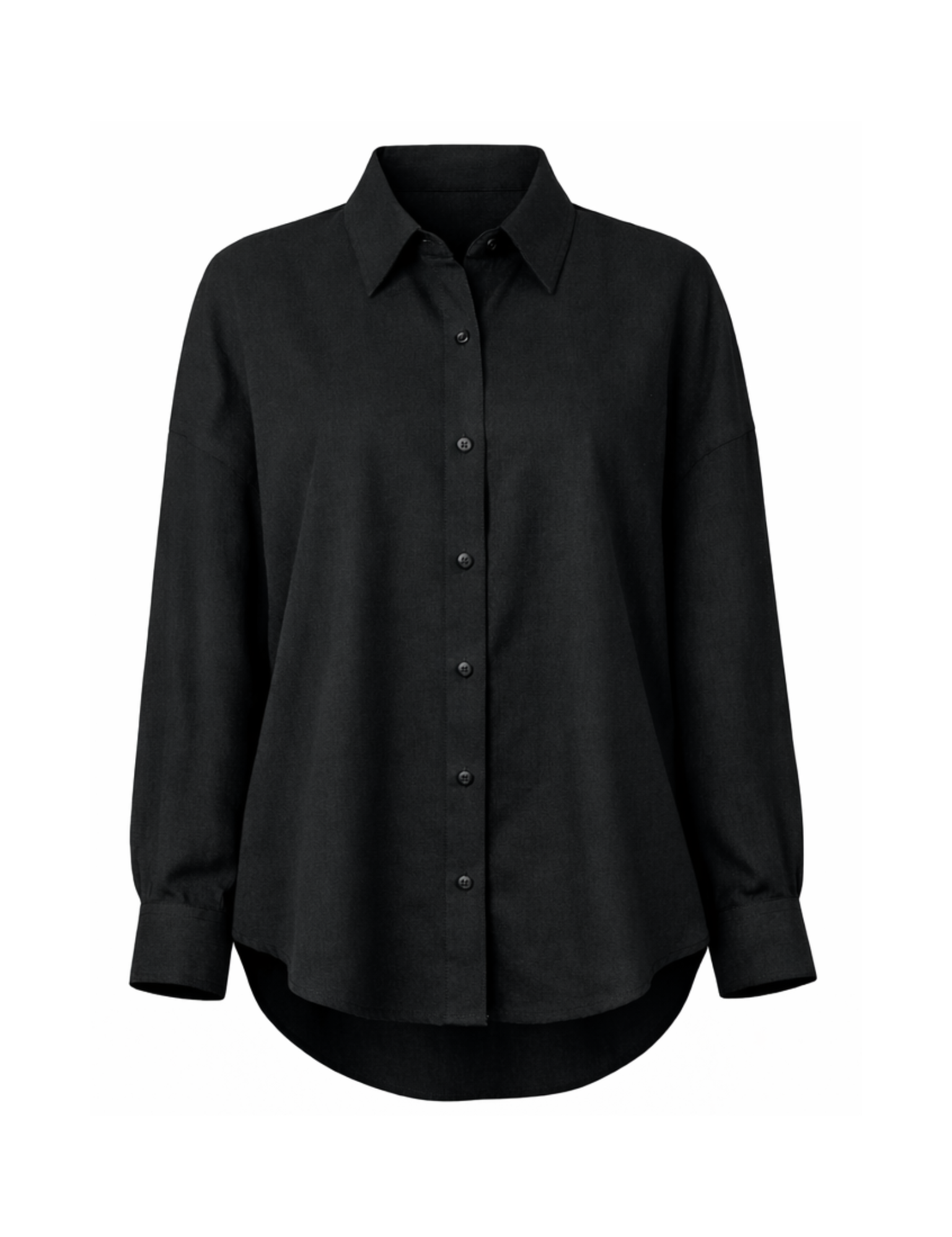 Sorrento Shirt in Jet | Olive & Oath