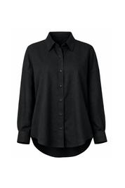 Sorrento Shirt in Jet | Olive & Oath