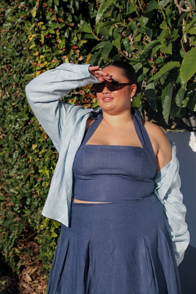 Palma Linen Top