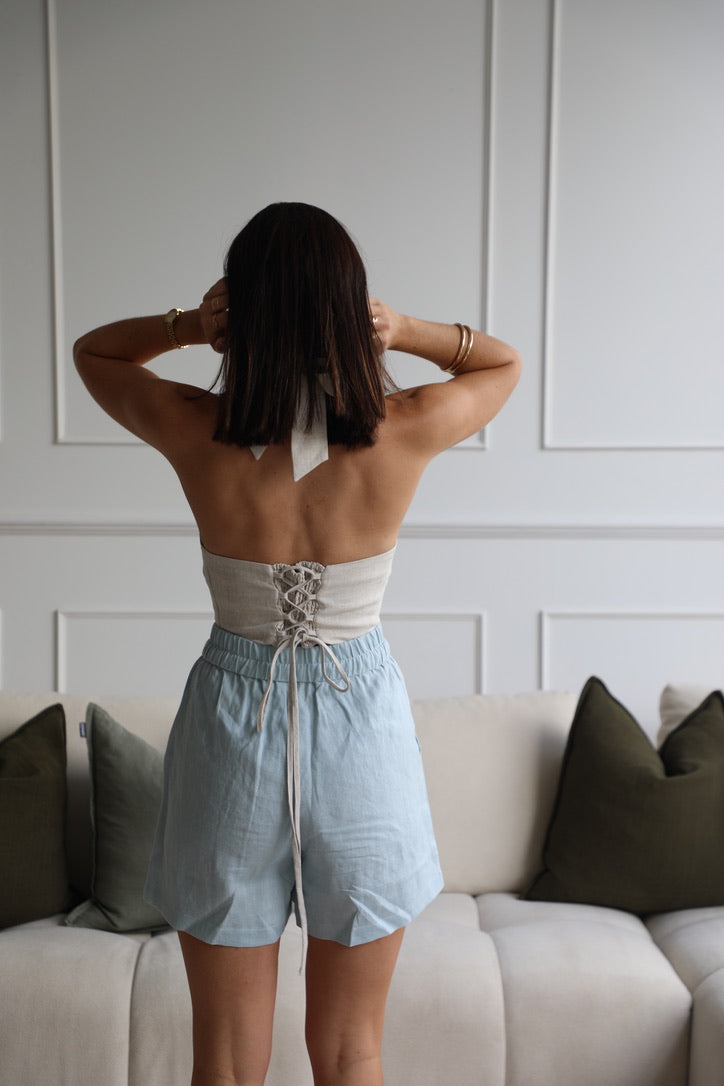 Palma Linen Top