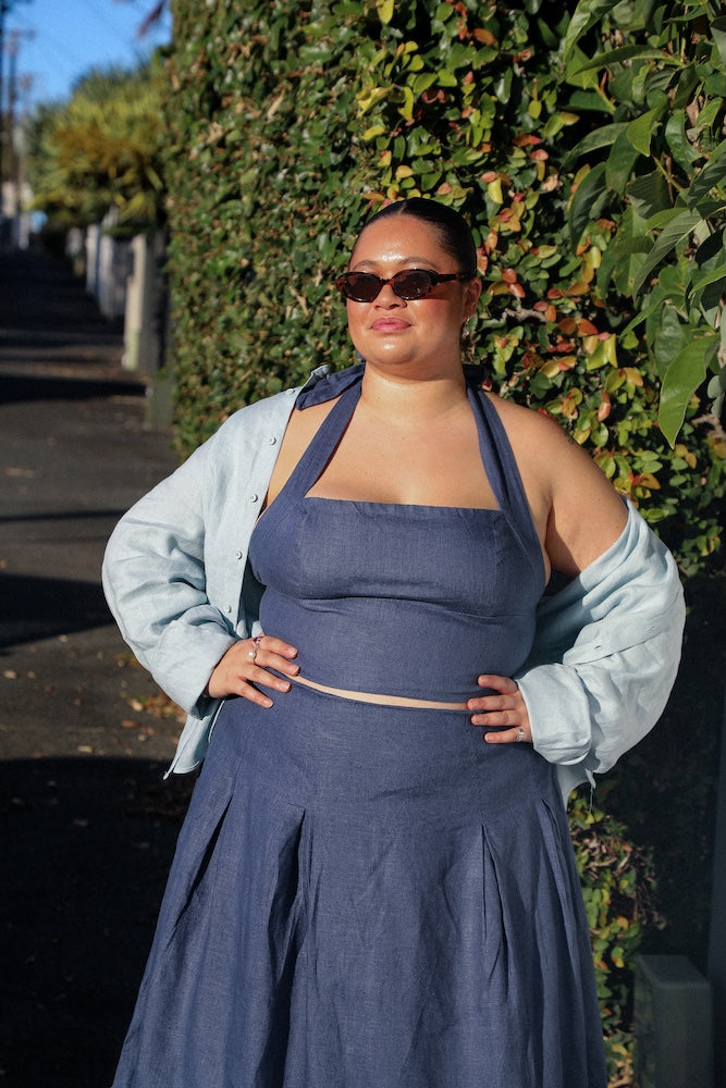 Palma Linen Top
