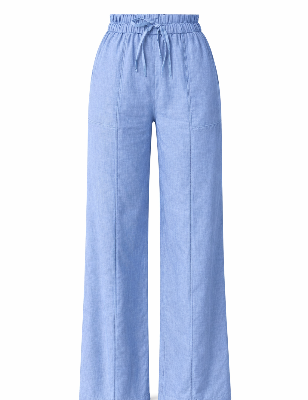 Byron Linen Pant in Bluebell | Olive & Oath