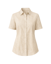 Como Collared Linen Shirt - Short Sleeve