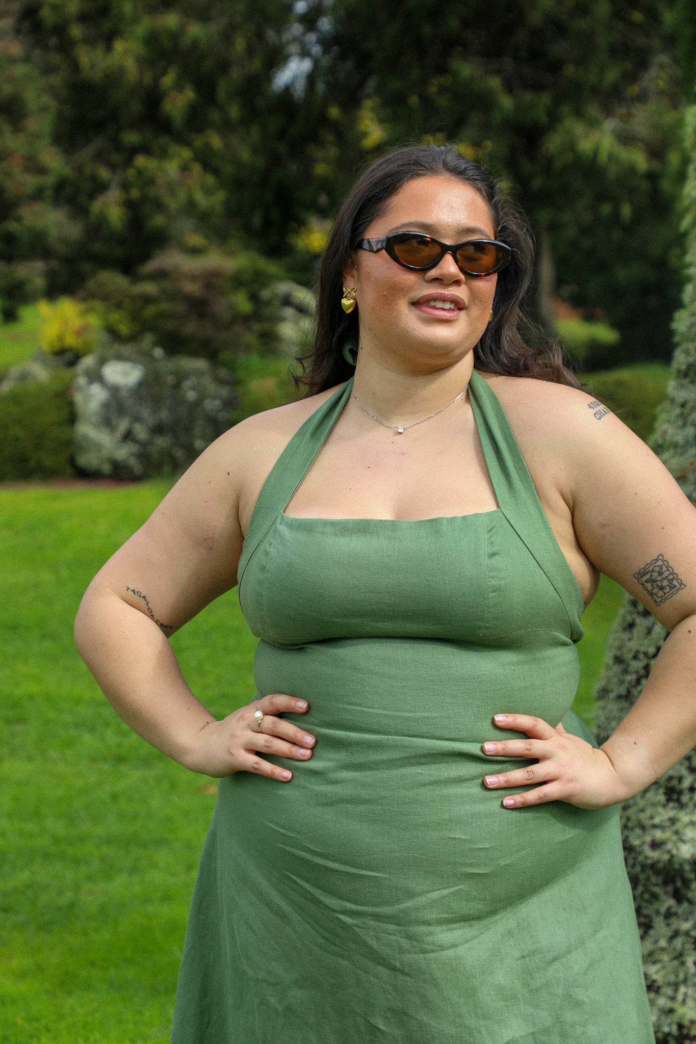 Palma Dress in Olive | Olive & Oath Olive and Oath Palma Dress in Olive | Olive & Oath Olive and Oath