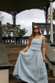 Riviera Pleated Skirt