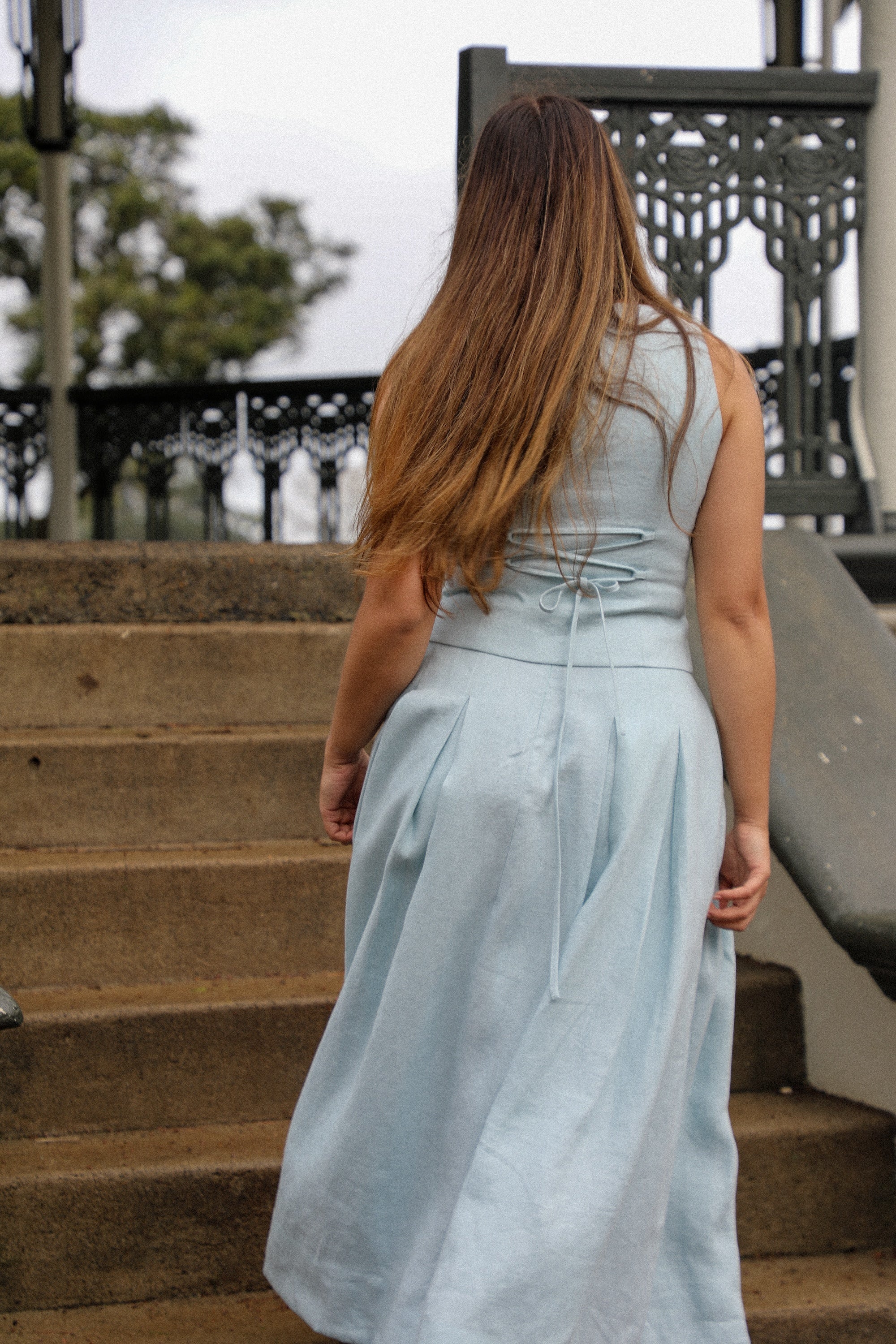 Riviera Square Neck Vest
