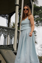 Riviera Square Neck Vest