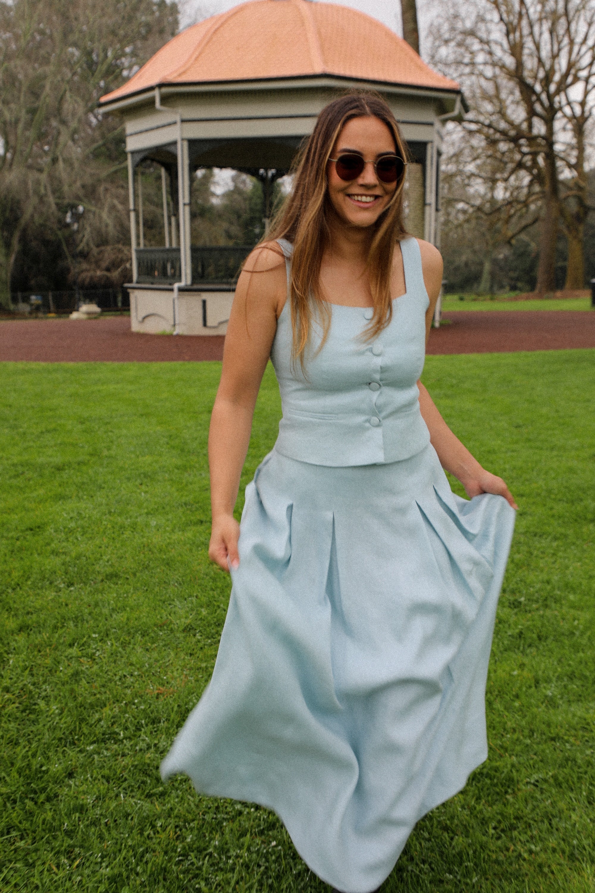 Riviera Pleated Skirt