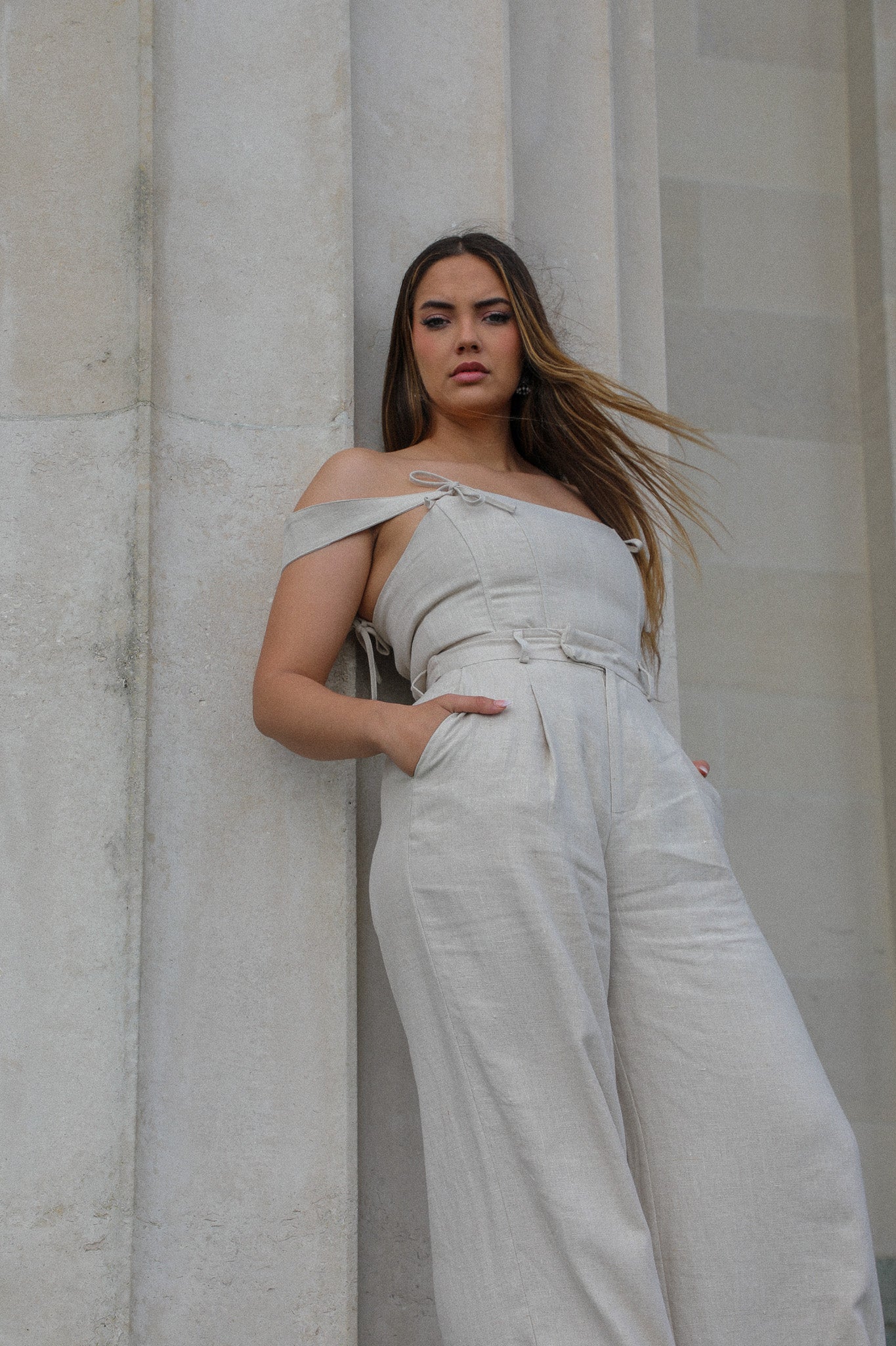 The Ponsonby Tailored Linen Pant