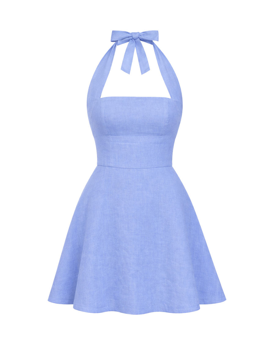 Cocktail Palma Dress in Bluebell
