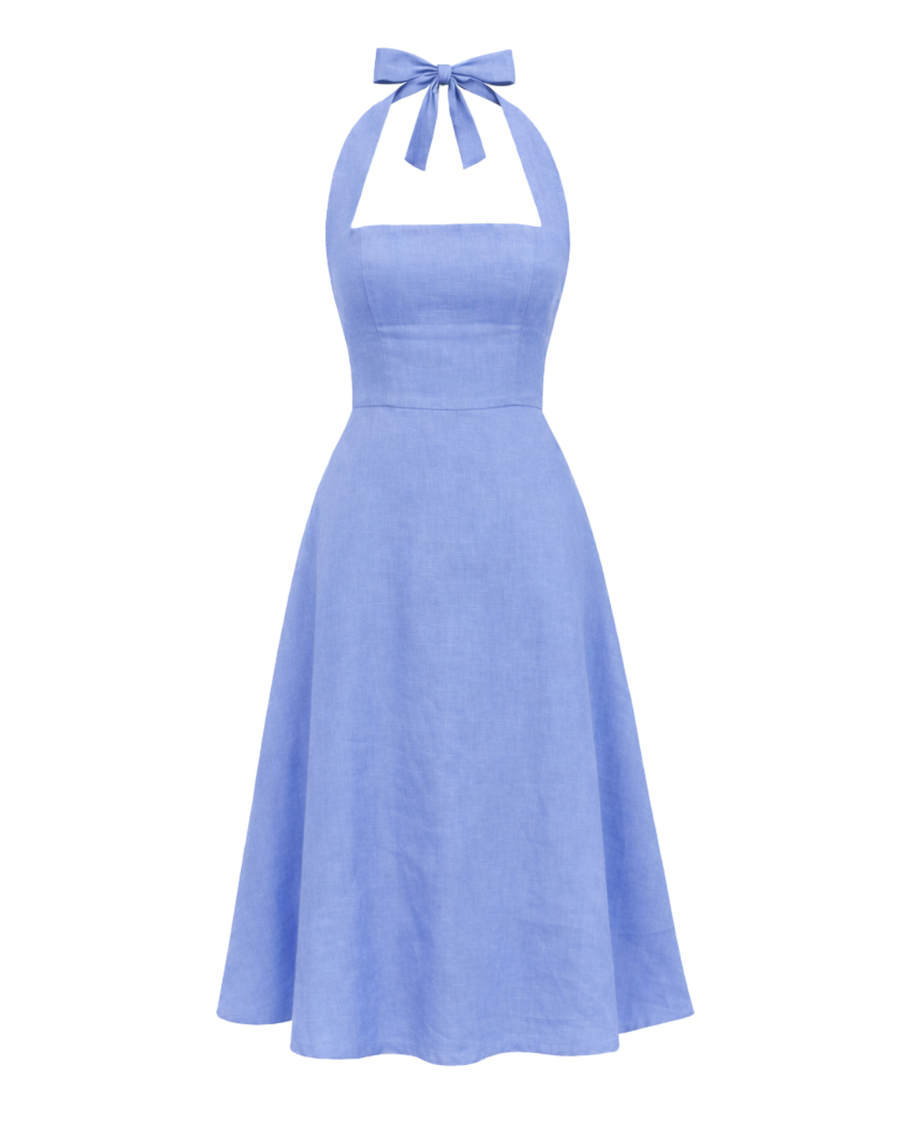 Palma Dress in Bluebell