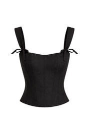 Venice Corset in Jet | Olive & Oath