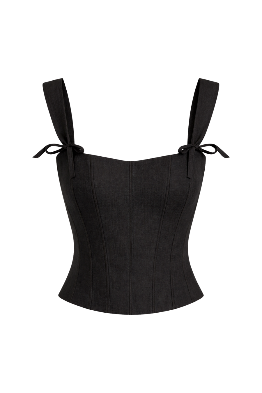 Venice Corset in Jet