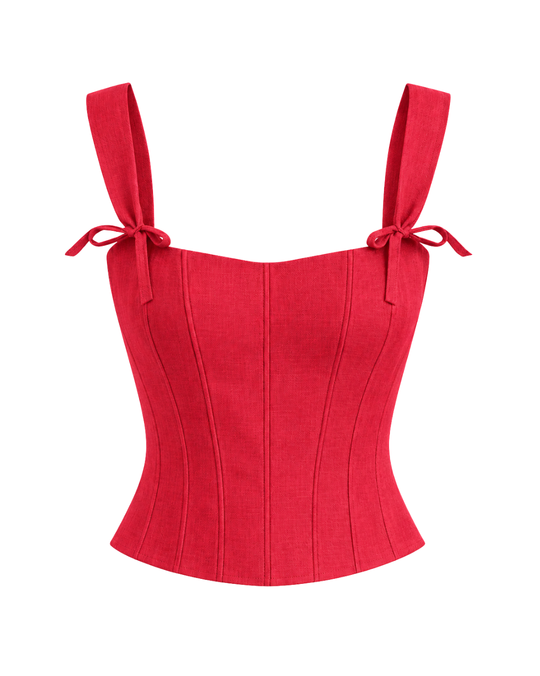 Venice Corset in Ruby