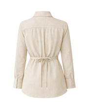 Como Collared Linen Shirt