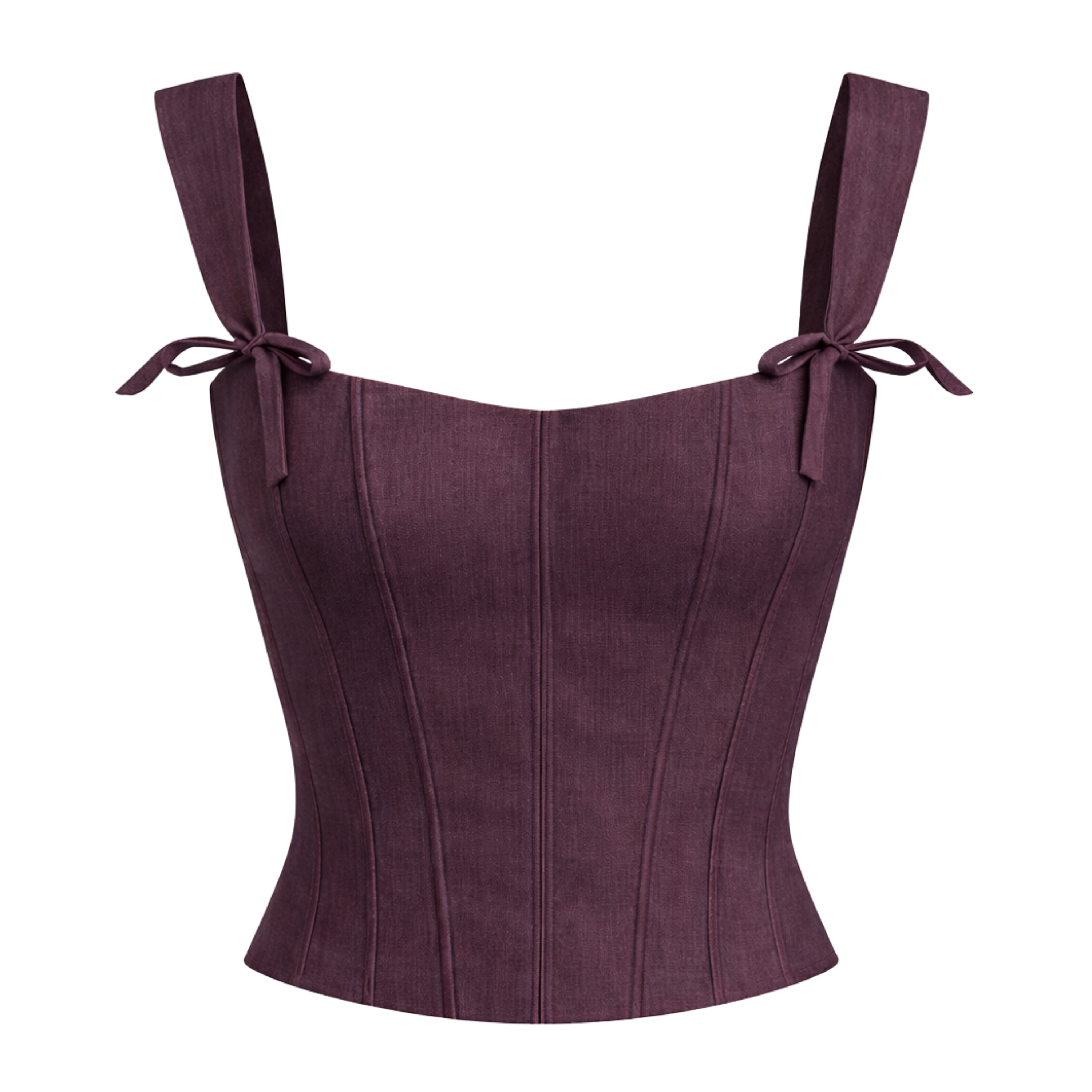 Venice Corset in Black Cherry | Olive & Oath