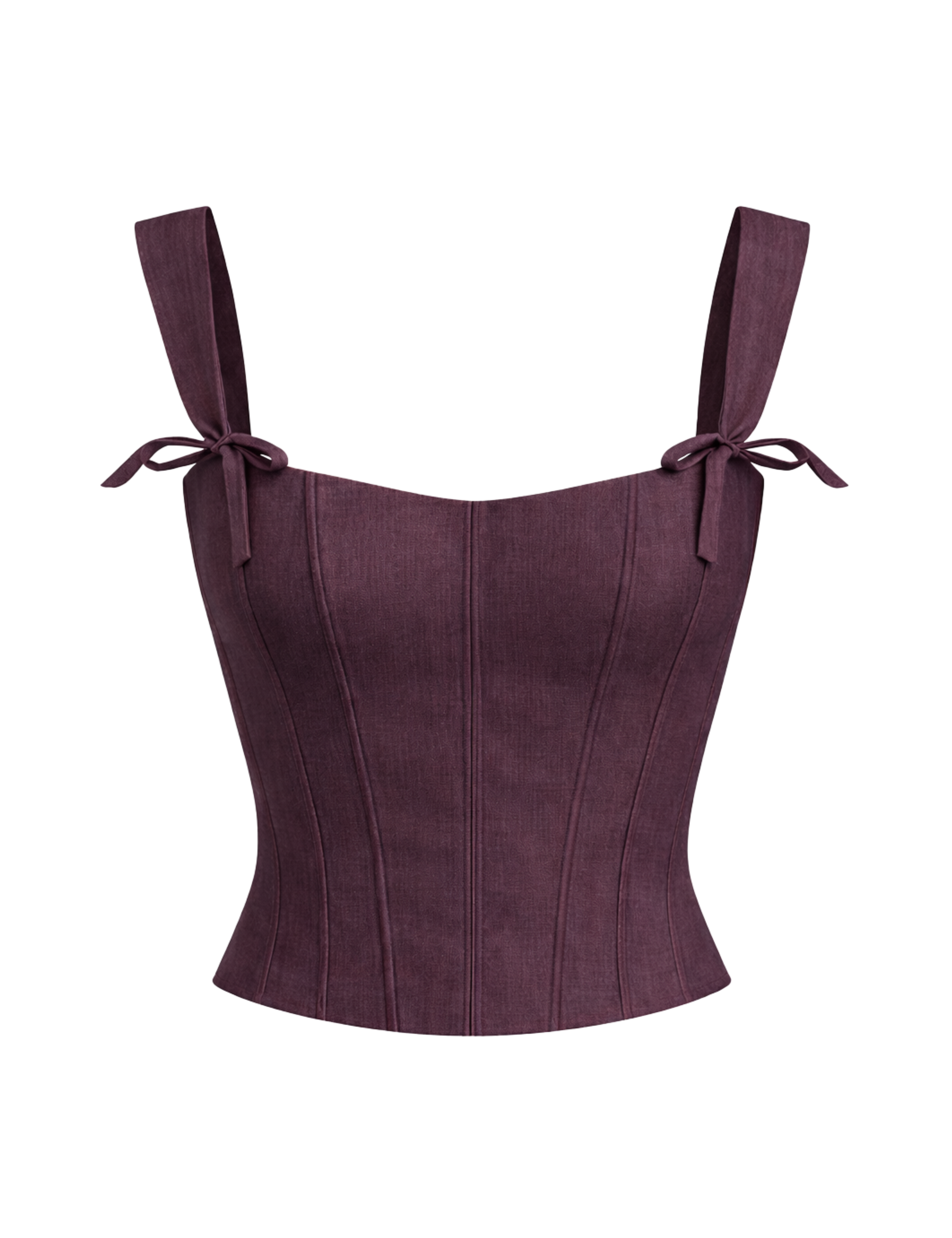 Venice Corset in Black Cherry | Olive & Oath