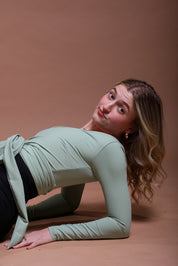 Juliann Wrap Top